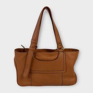 HOBO Autry Leather Satchel in Cashew